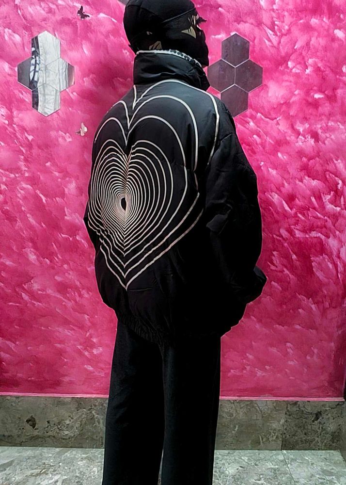 Stylish Black Puffer Jacket