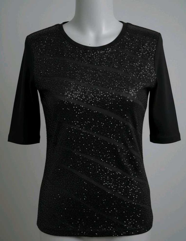 🟥FREE---BIES🟥 sparkly Black Top