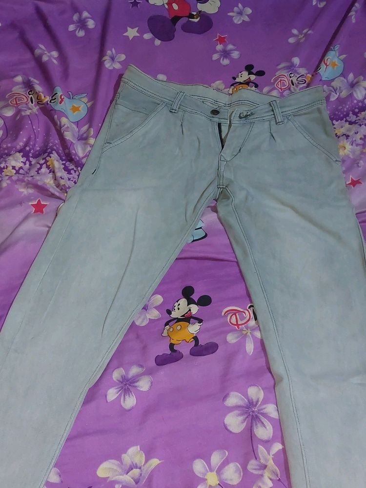 Slaty Colour Jeans For Boys