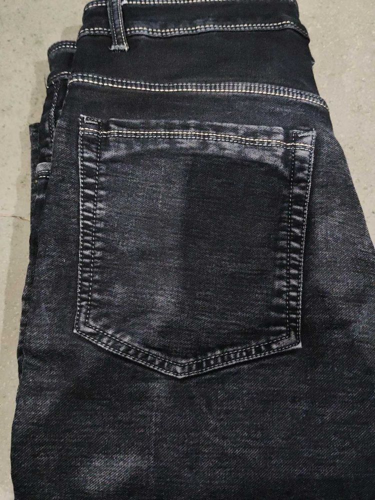 Black Denim Jeans