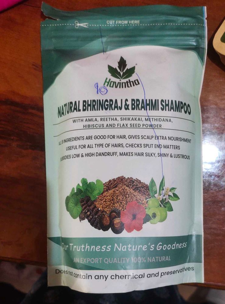 Natural Bhringraj &amp; Brahmi Shampoo