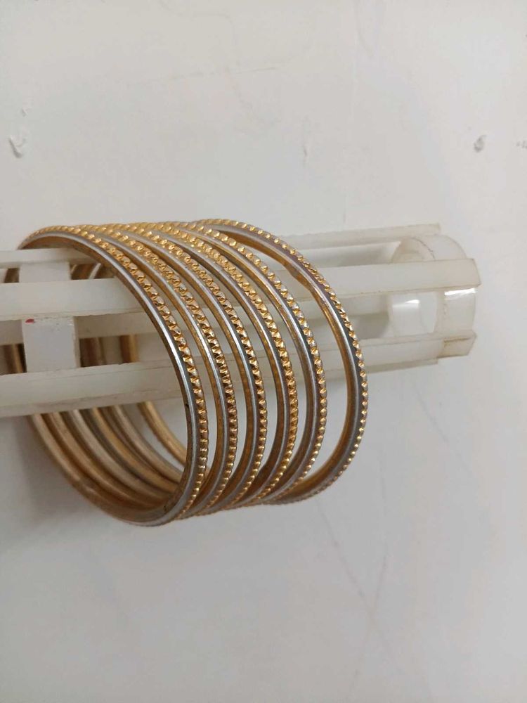 Golden Bangles Set