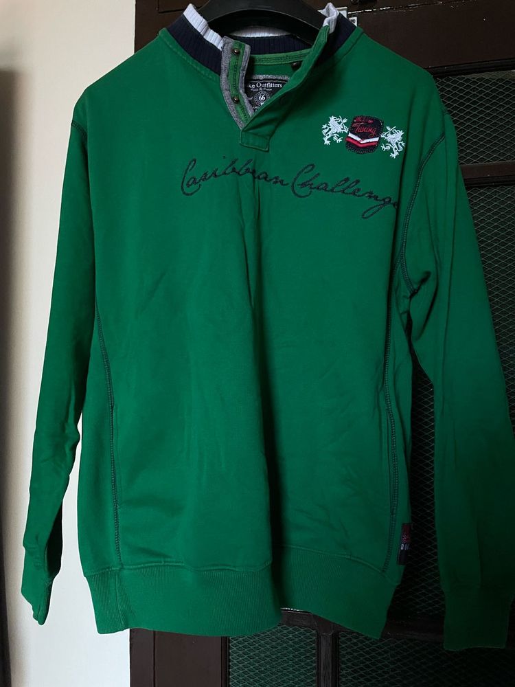 Rarely Used Duke Outfitters Green Sweatshirt