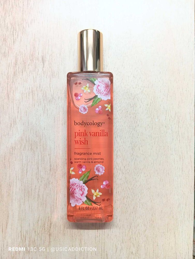 Bodycology (NEW) Pink Vanilla Wish Fragrance Mist