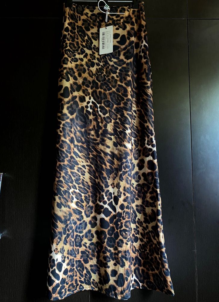 🐆 NewmeAsia Chic Leopard Print Skirt