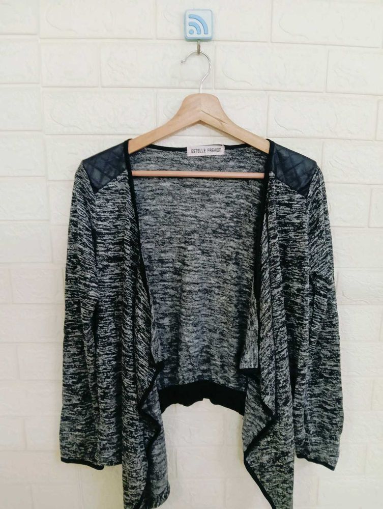 Stylish Grey Cardigan