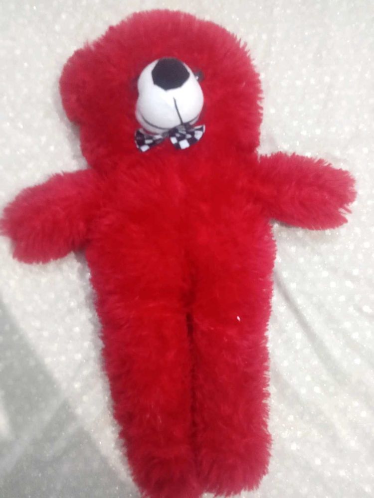Red Teddy Bear with Bowtie