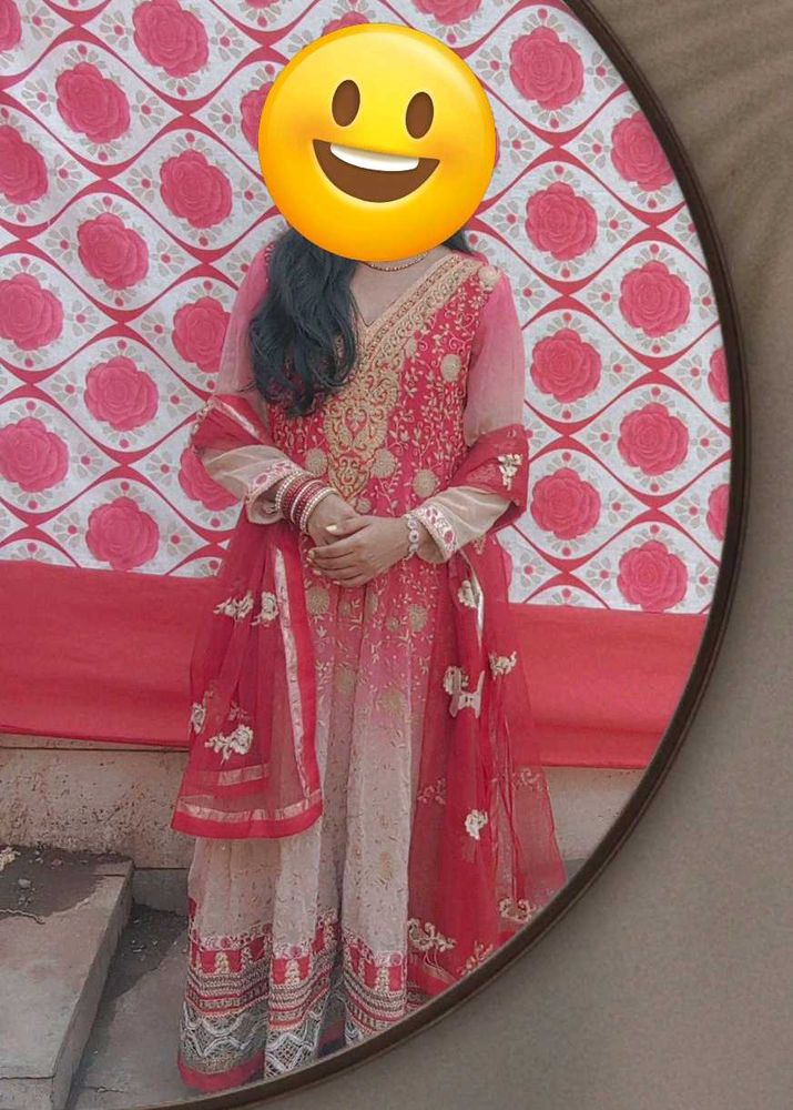 Elegant Embroidered Indian Outfit