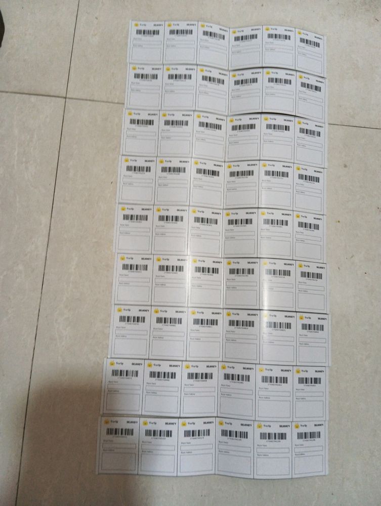 Shiping Stickers 54 Pcs