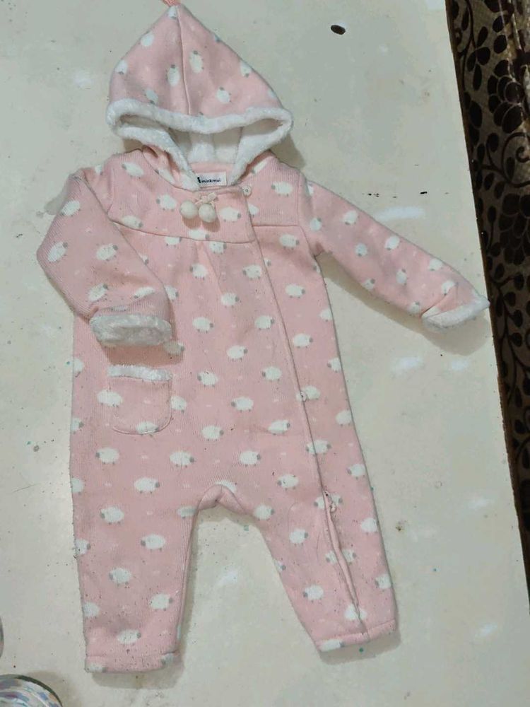 Cute Sheep Print Romper