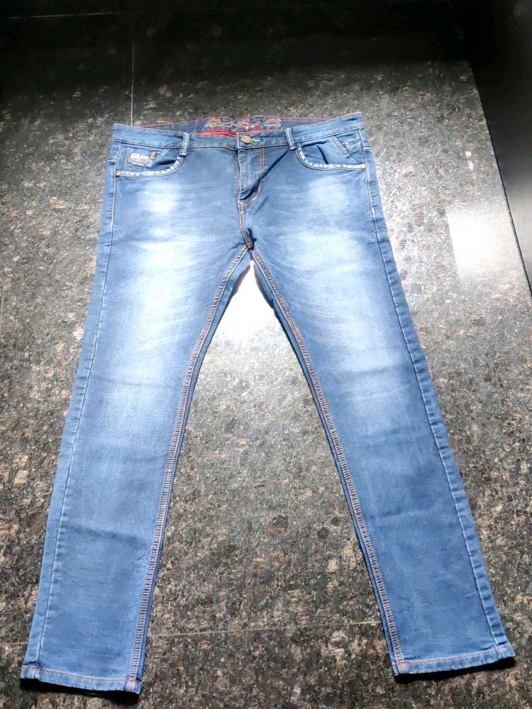 Like New Stylish Blue Denim Jeans