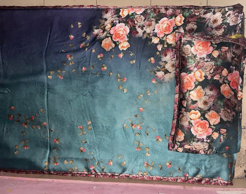 Satin bedding
