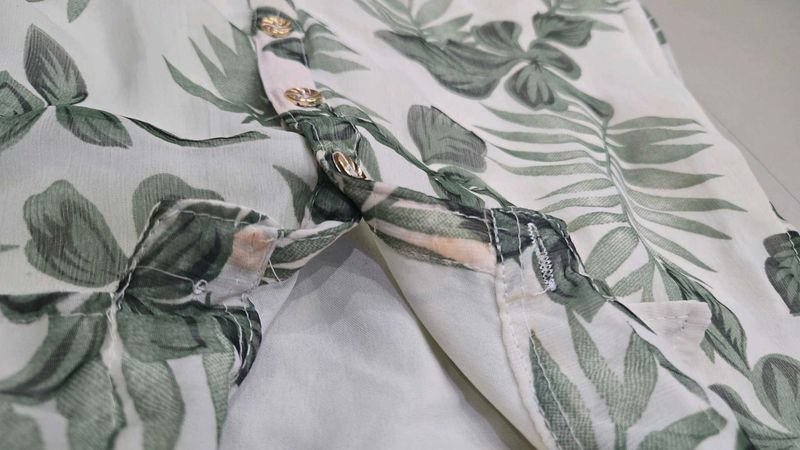 Floral Button-Up