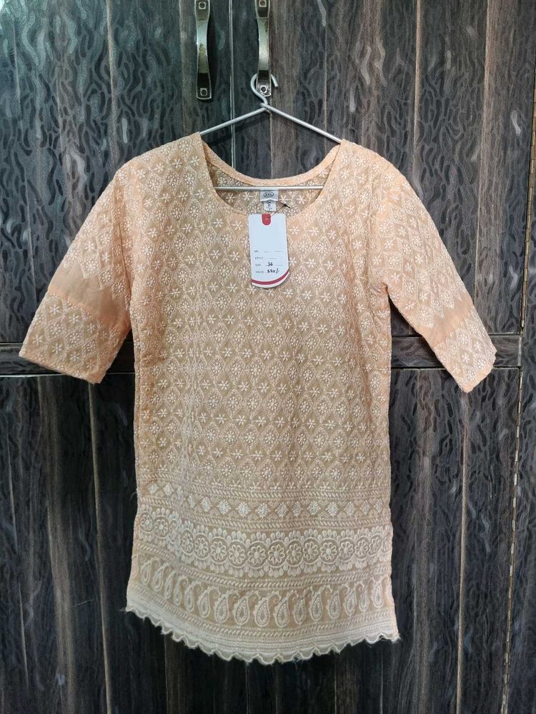 New Chikankari Kurti