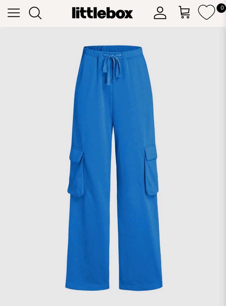 Electric Blue Littlebox Pant