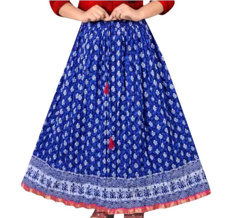 COTTON ETHNIC SKIRT