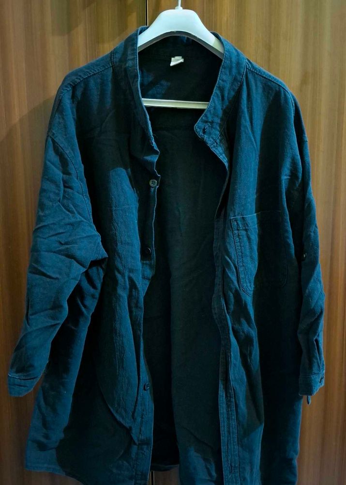 Casual Denim Shirt Jacket