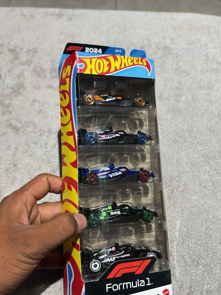 Hot Wheels Formula 1 Car 5-Pack - IMPORTED
