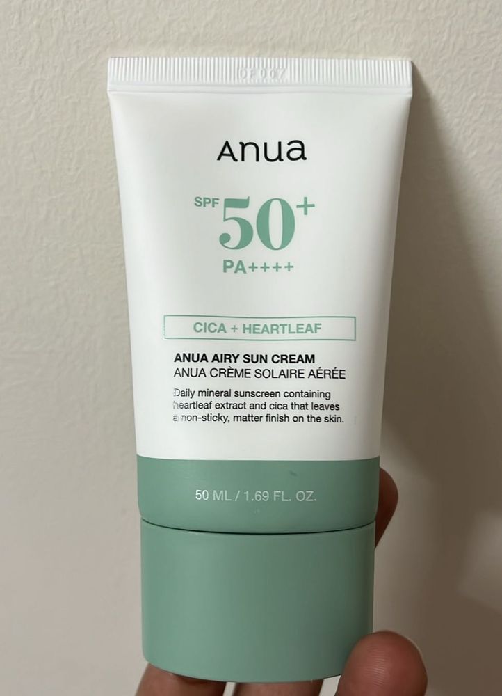 Anua Airy Sun Cream SPF50+, PA++++