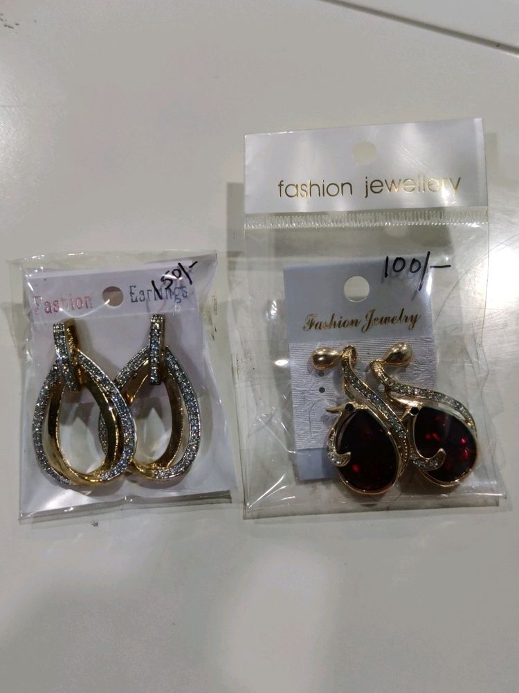 Combo Offer For Two Beautiful Earing SetEarings