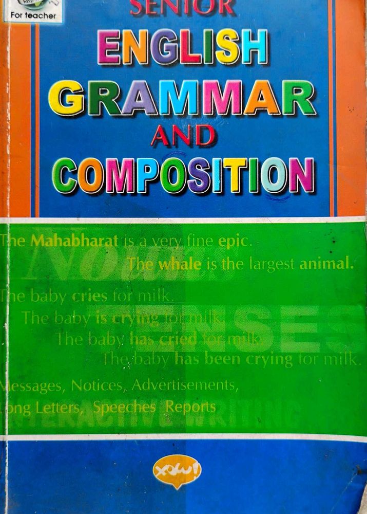 Senior English Grammar &amp; Composition Book