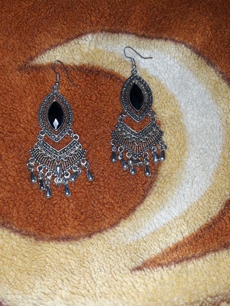 Brand New Oxidized  Earrings