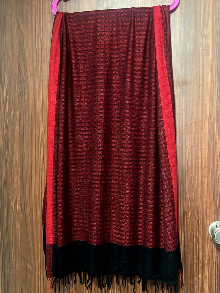 Maroon &amp; Black Stole