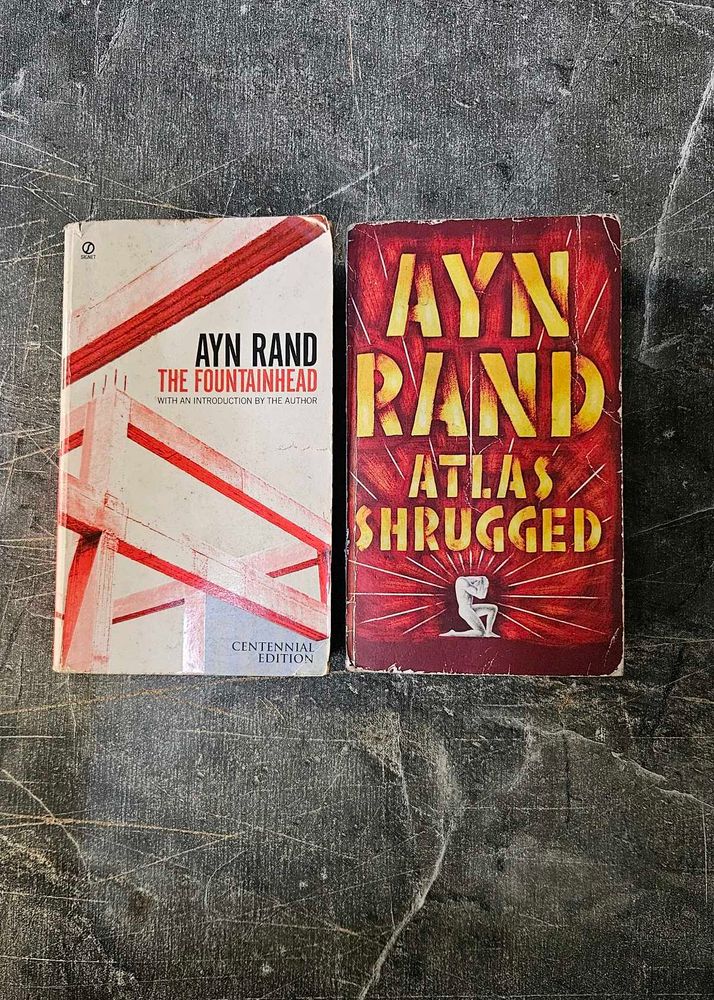 The Fountainhead, Atlas shrugged By ayn rand