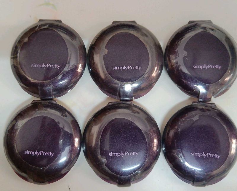 Avon No More Shine Pressed Powder 6 Pcs Comb