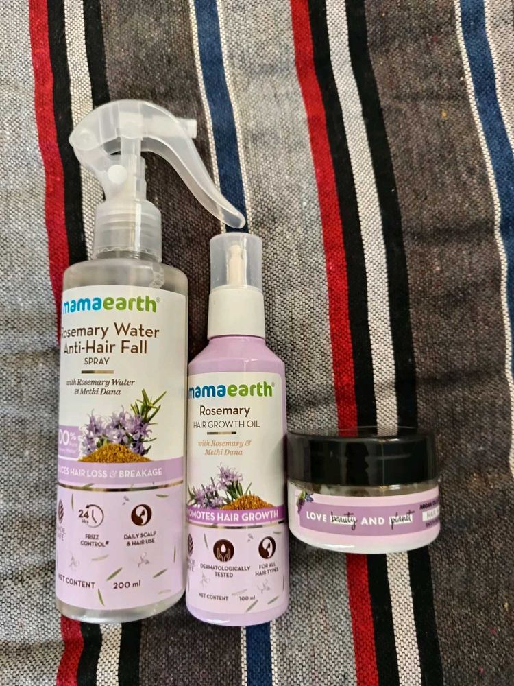 Mamaearth rosemary hair spray