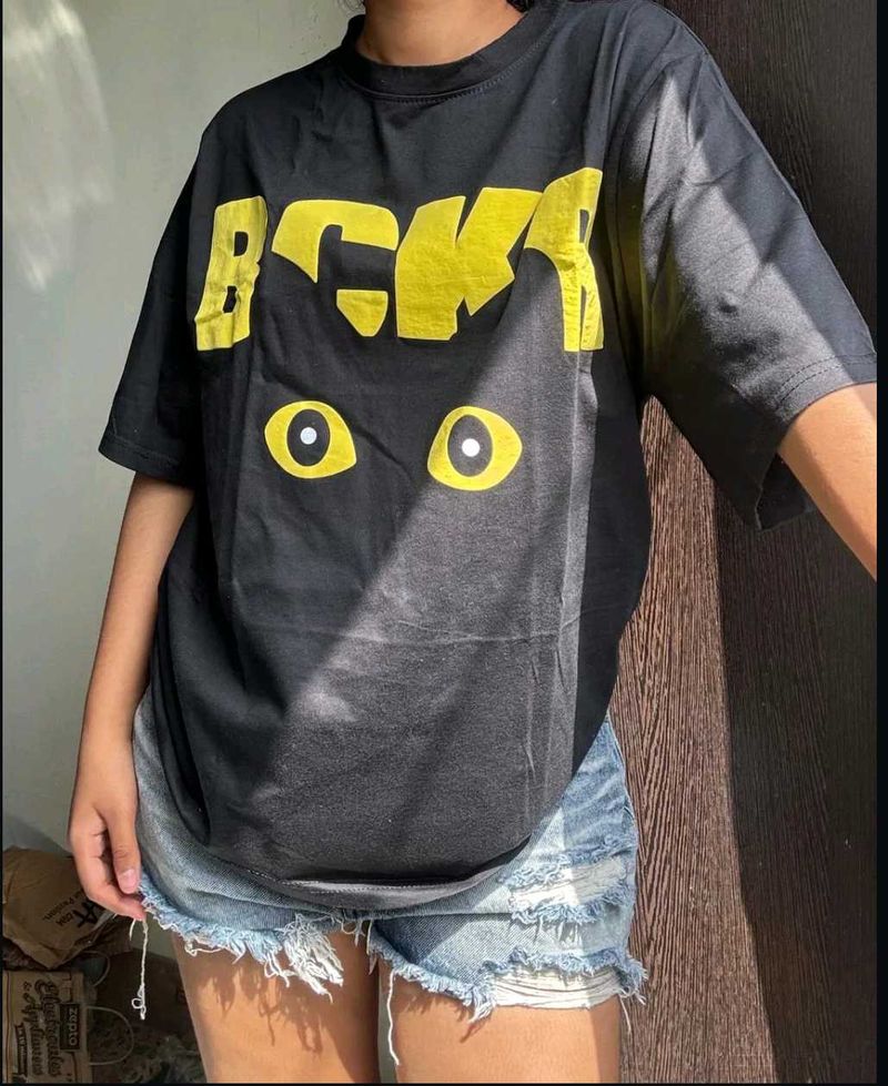Black Oversized Tshirt