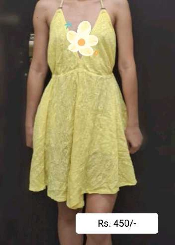 Yellow Summer Dress