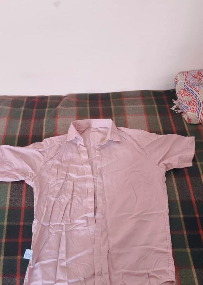 Casual Light Pink Shirt for men’s