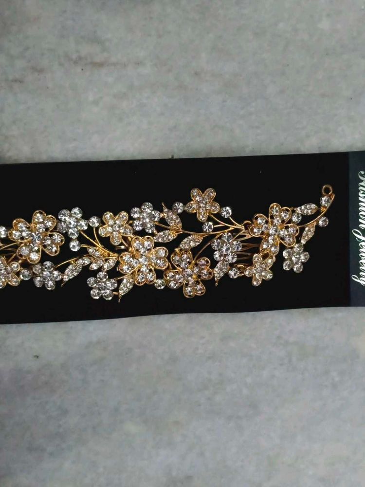 Floral Tiara Or Hair Clip