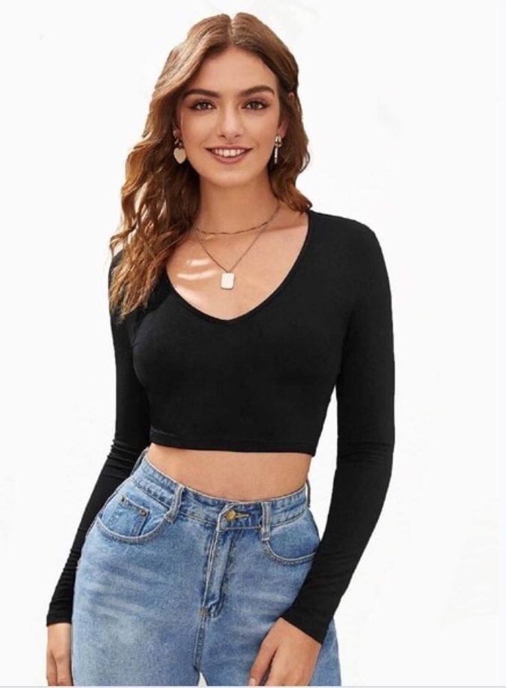 Black Full Sleeve Top