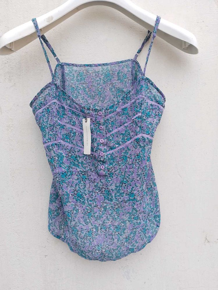 Lavender Cami Branded Top.