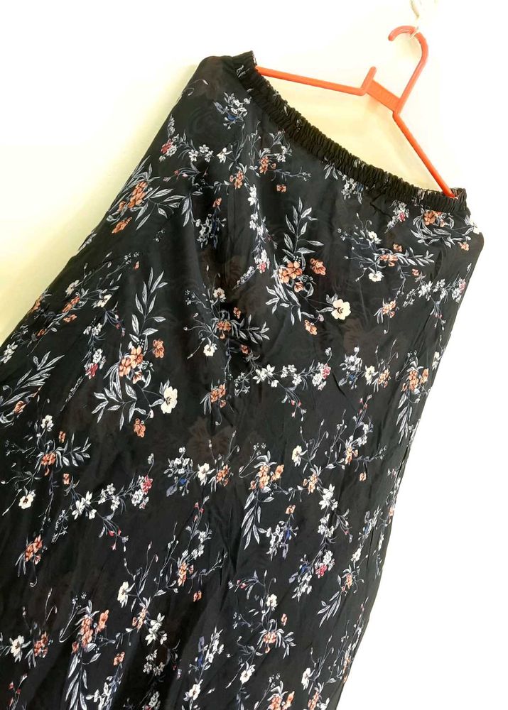 Printed Georgette Skirt🖤