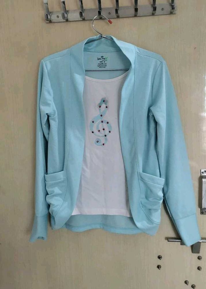 Attached Inside Tshirt And coat