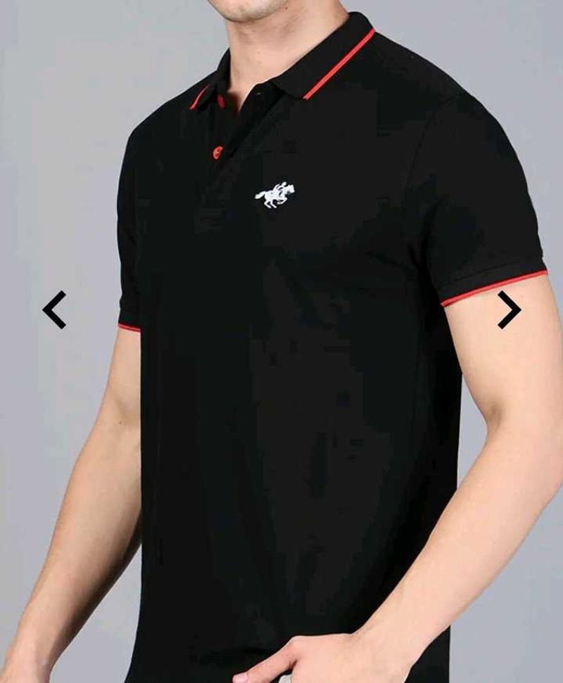 Black Polo T-Shirt