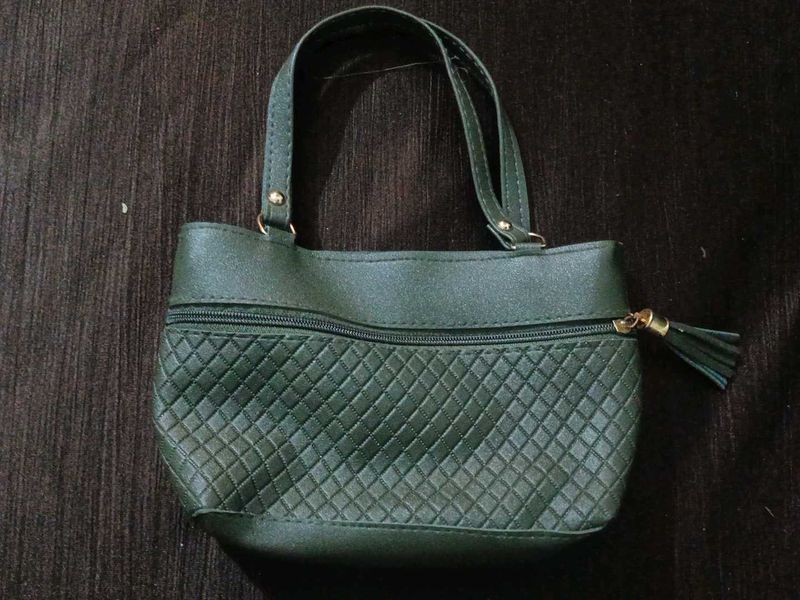 Small Green Handbag