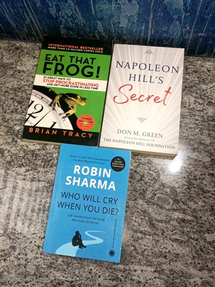 Robin Sharma, Napoleon Hill 3 Books Set