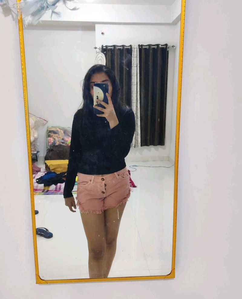 Pinkish Shorts For Women
