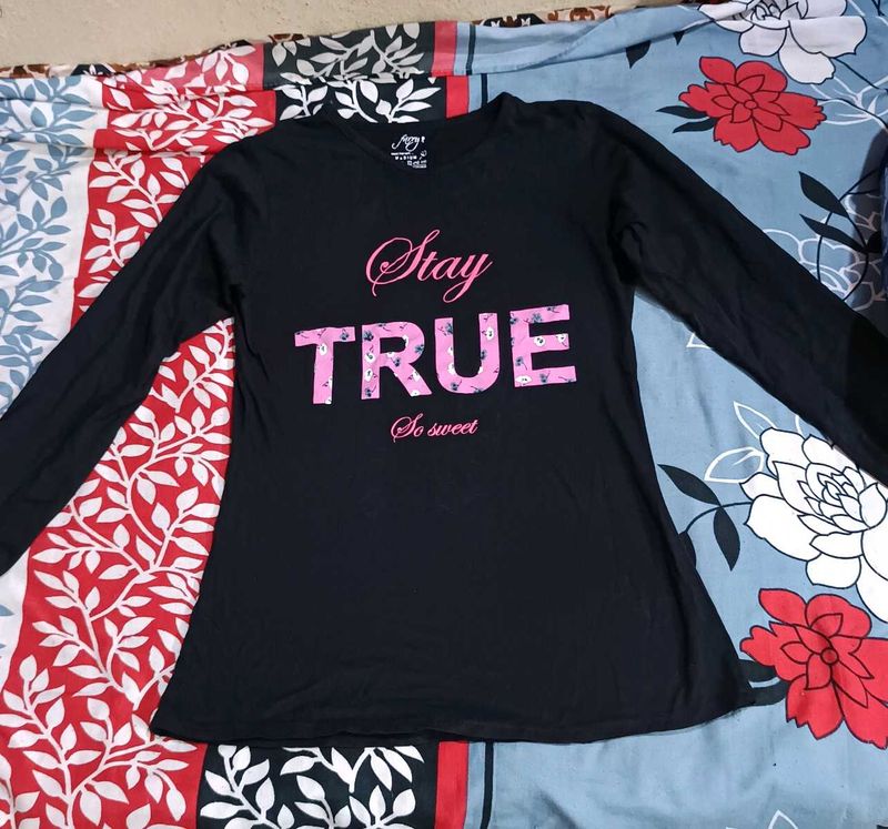 Full Sleeve Fitted Tshirt
