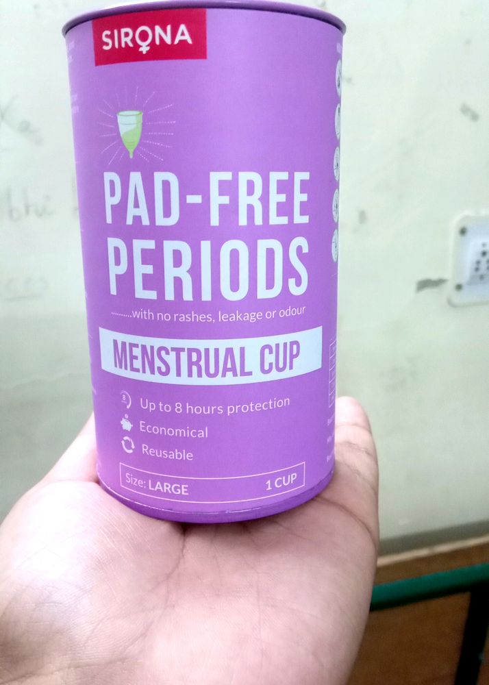 Menstrual Cup For Pad Free Periods