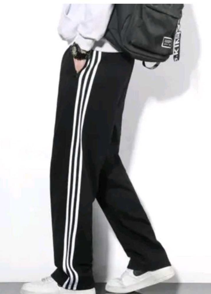 Black Addidas Copy Trouser For Men And Women