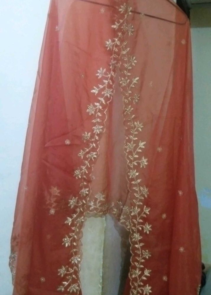 lehanga with dupatta (no blouse)