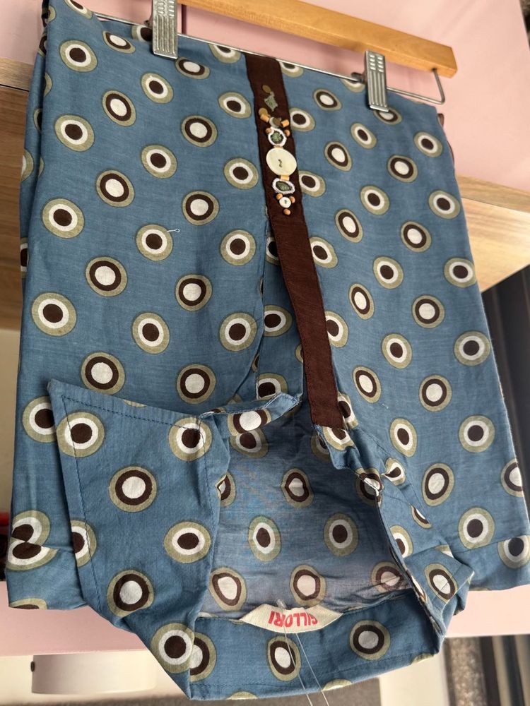 Vintage Sillori Kurti - Unique Pattern