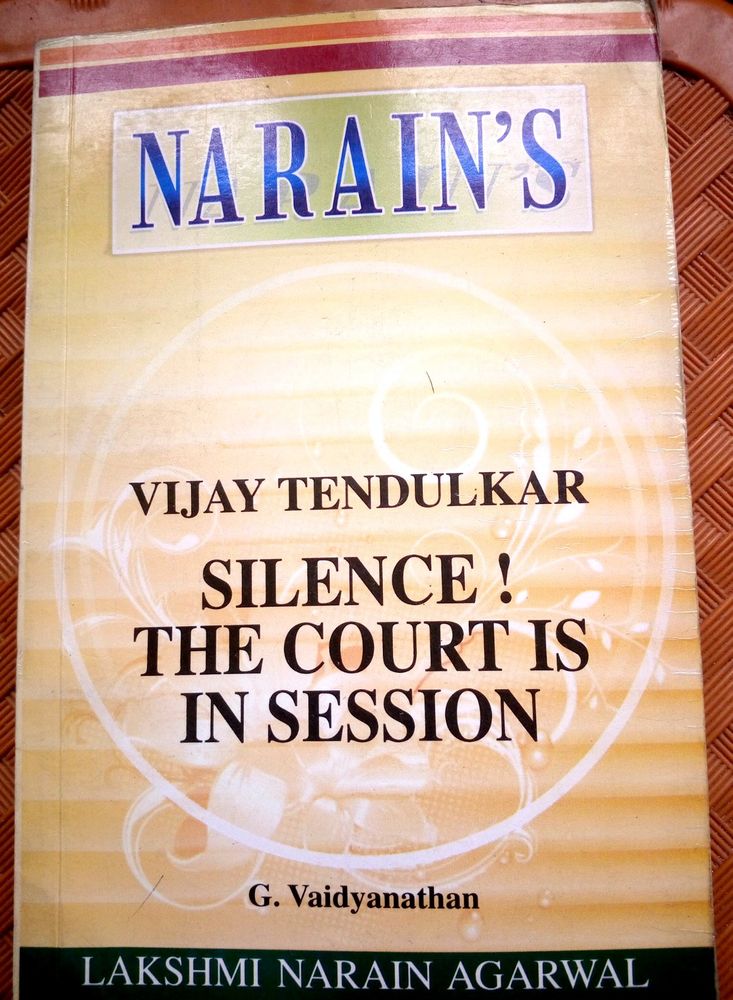 Award Winning Play- Silence! The Court Is In Session (Help Book With Q&amp;A+ Many Other Features)