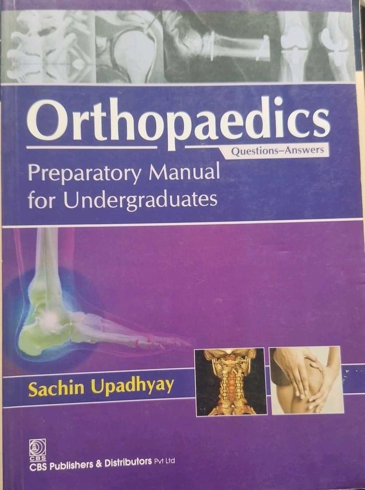 Orthopaedics Preparatory Manual