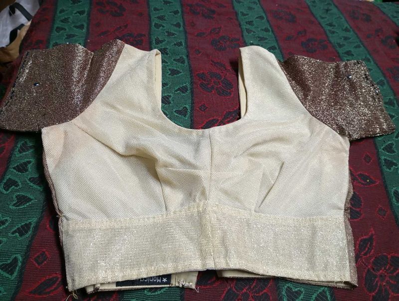 used Elegant back neck Blouse.